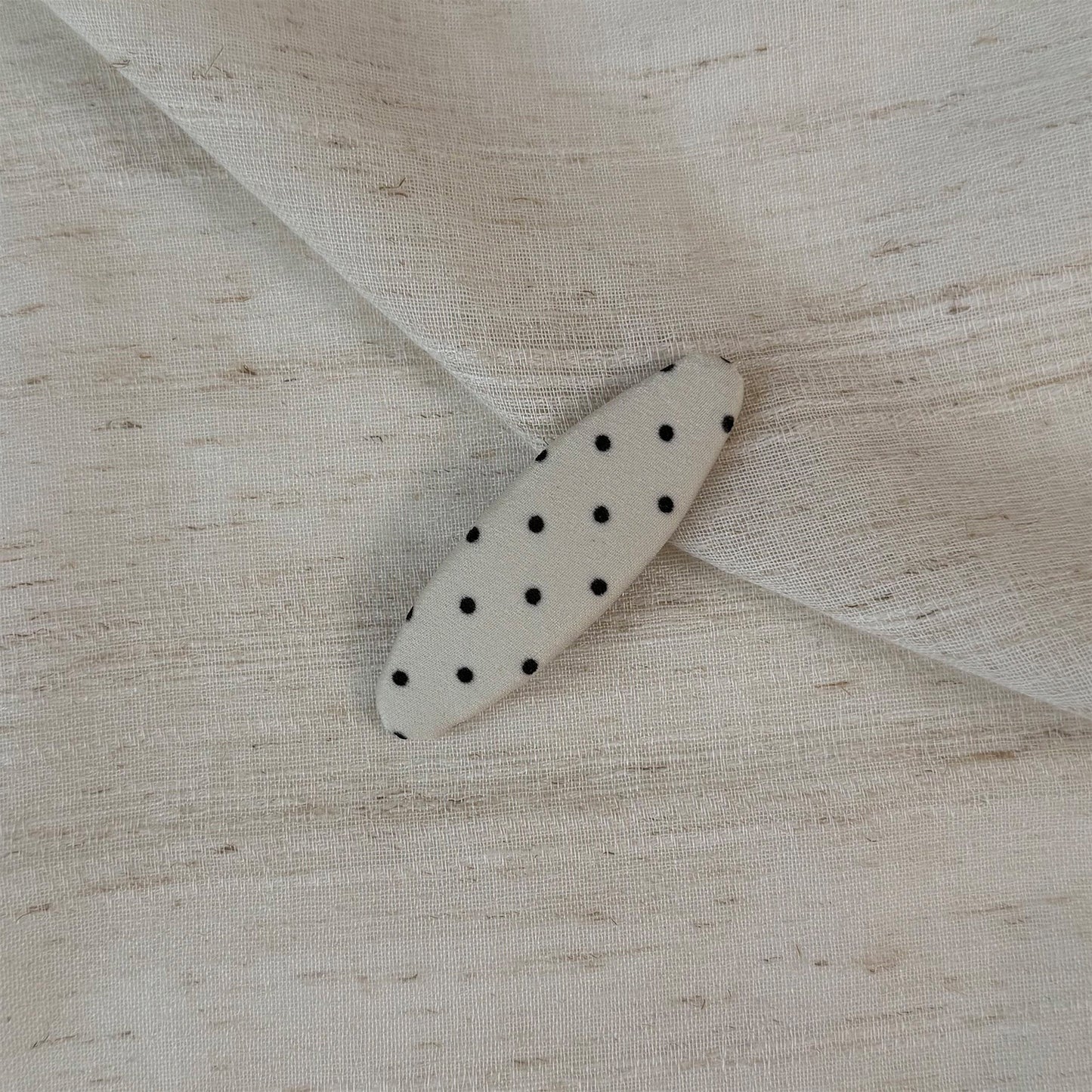 波點簡約髮夾