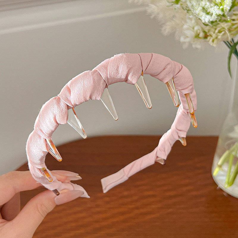 彩色布面纏繞髮箍