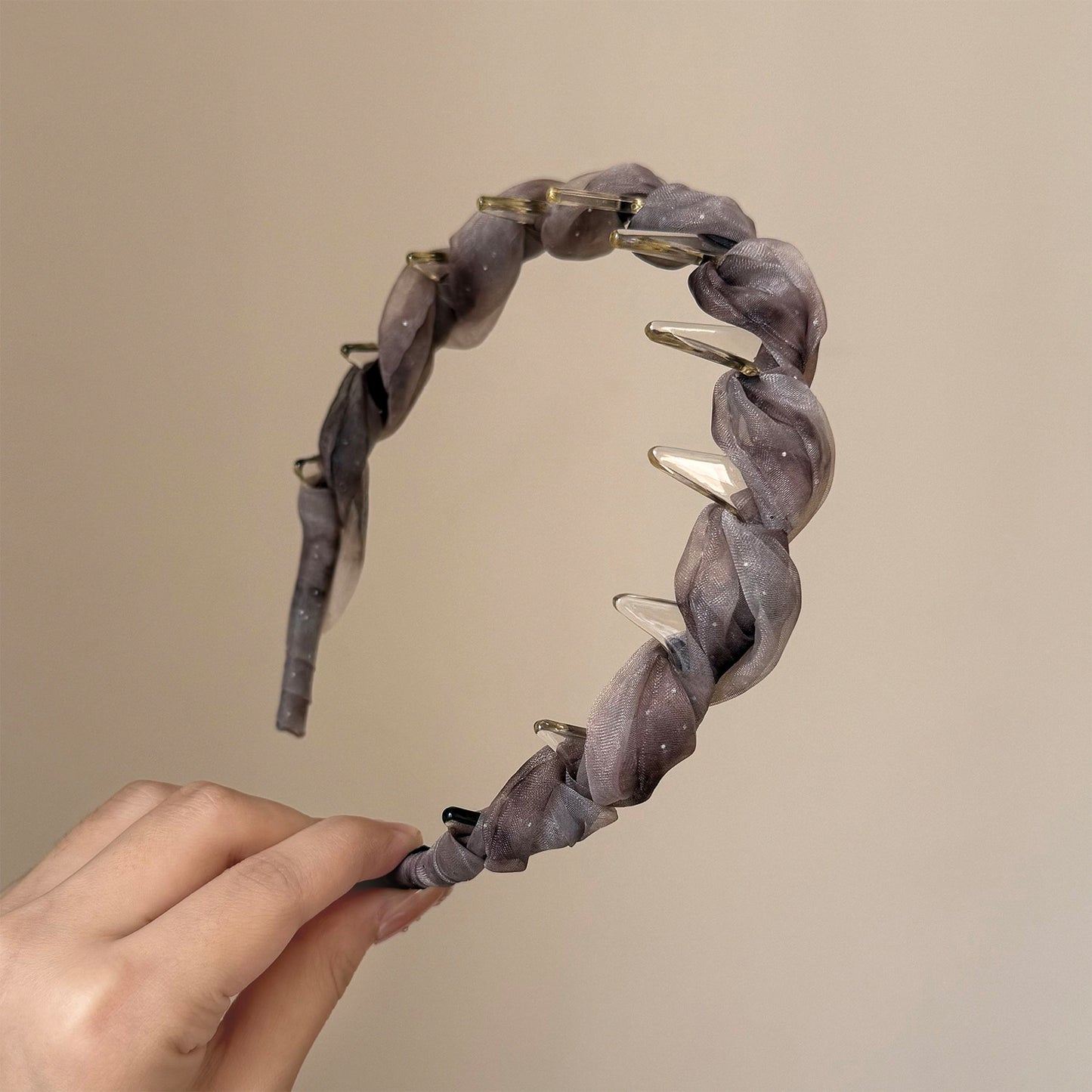 網紗暈染髮箍