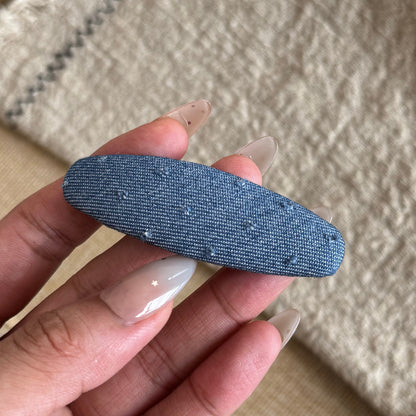 布面簡約髮夾