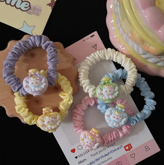 繽紛貓咪髮圈－商品主圖｜https://igowo.tw/