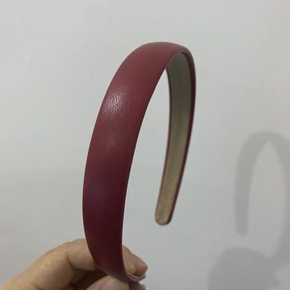 皮革復古髮箍