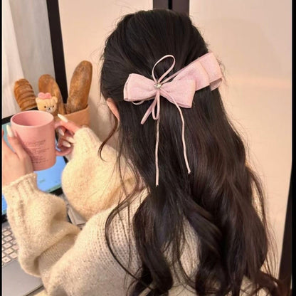 蝴蝶結多層髮夾