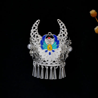珍珠花朵流蘇鏤空飾品－/花序，吊墜隨機款細節｜https://igowo.tw/
