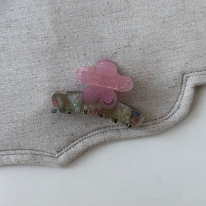 花朵簡約鯊魚夾