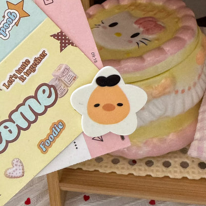 棕色小熊星星髮夾