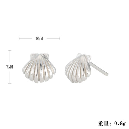 S925 歐美新款簡約小巧精致高級感氣質網紅耳環耳釘套裝