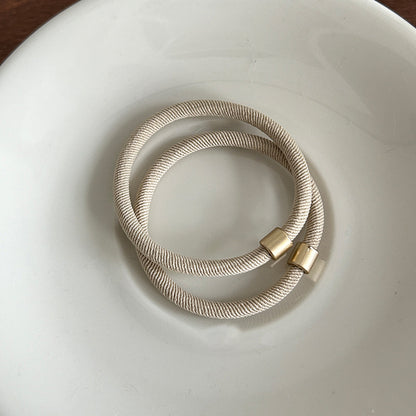 簡約經典髮圈