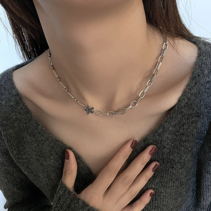 S925復古簡約項鍊－項鍊款細節｜https://igowo.tw/