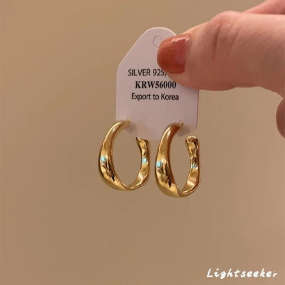 金屬圓珠圓圈復古耳環－細節特寫31｜https://igowo.tw/