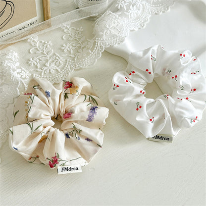 布面大腸圈復古髮圈－商品主圖｜https://igowo.tw/