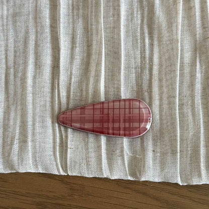 醋酸板材波點水滴髮夾