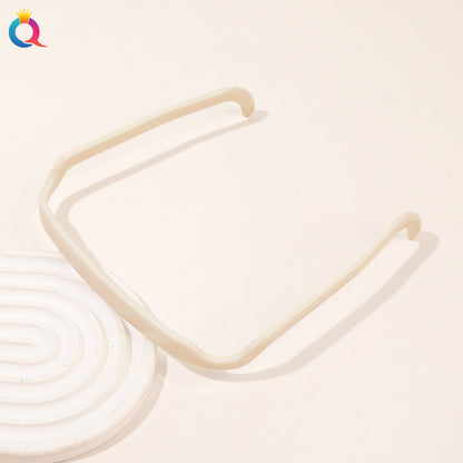 方形簡約髮箍－細節特寫8｜https://igowo.tw/