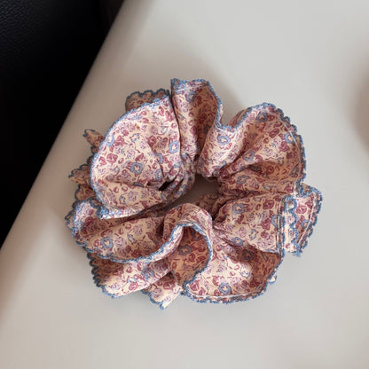 碎花大腸圈髮圈
