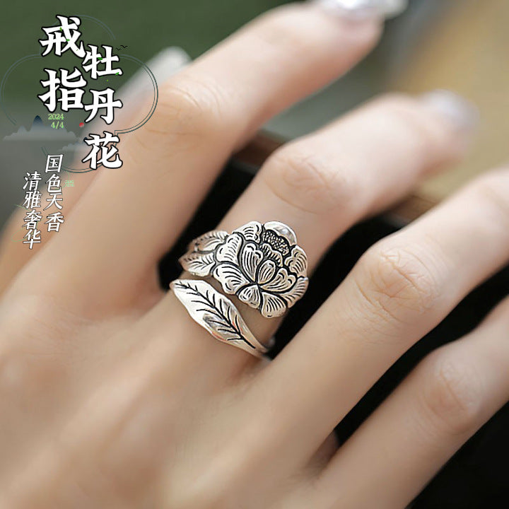 可調式復古戒指－商品主圖｜https://igowo.tw/