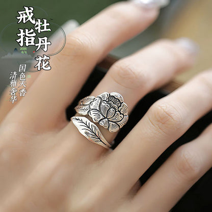 可調式復古戒指－商品主圖｜https://igowo.tw/