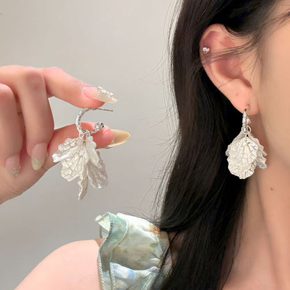 水晶流蘇耳環