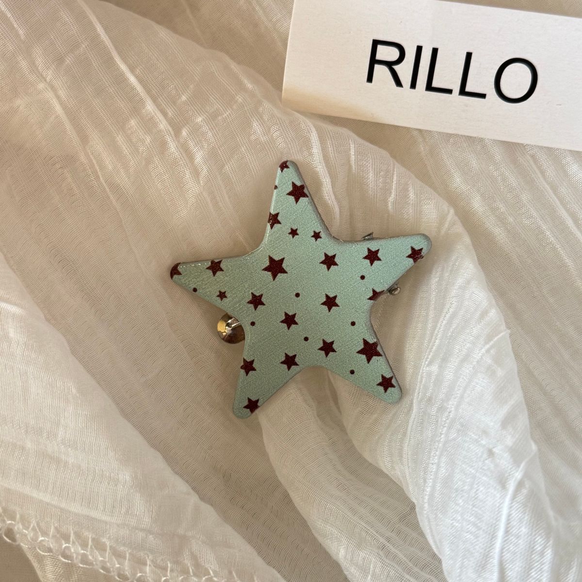 星星簡約髮夾