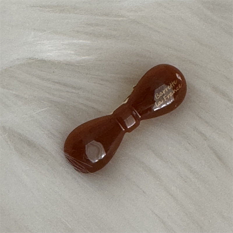 醋酸板材蝴蝶結髮夾