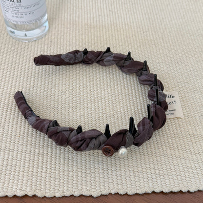 布面纏繞簡約髮箍