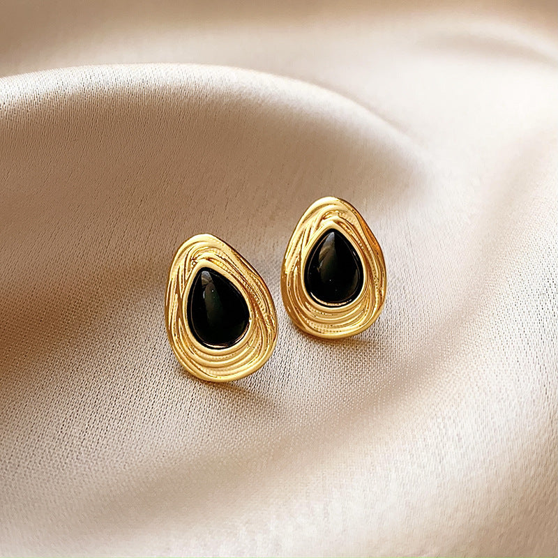 復古簡約耳環－細節特寫49｜https://igowo.tw/