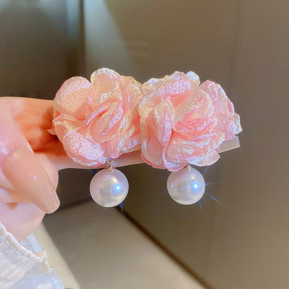繽紛花朵誇張耳環－細節特寫46｜https://igowo.tw/