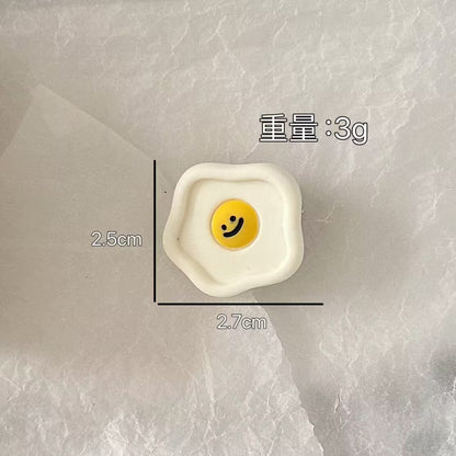 笑臉簡約髮夾