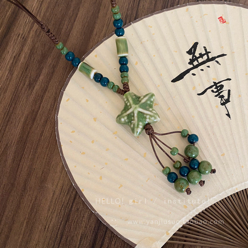 復古流蘇項鏈