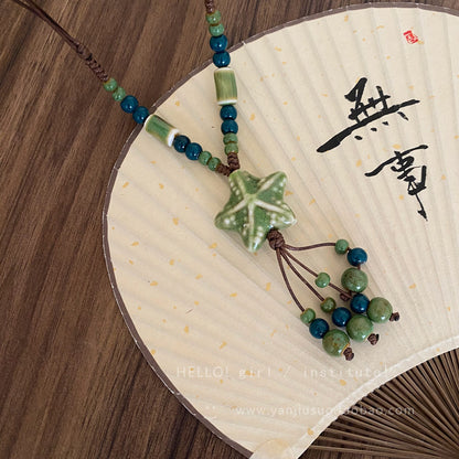 復古流蘇項鏈