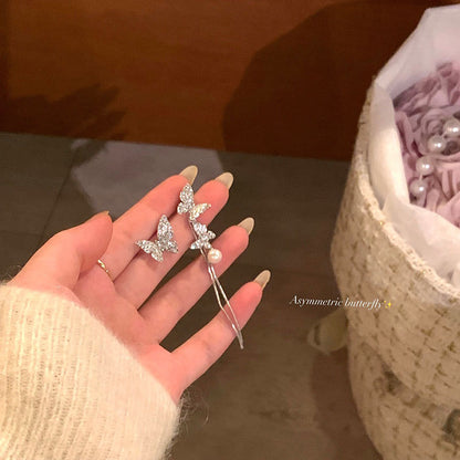 韓系小眾高級感流蘇耳環