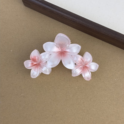 漸層花朵髮夾