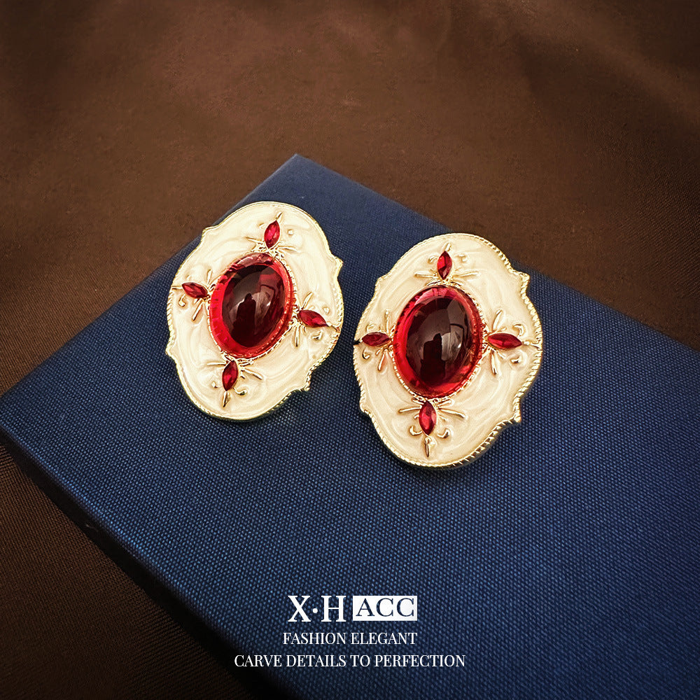 復古簡約耳環－細節特寫129｜https://igowo.tw/