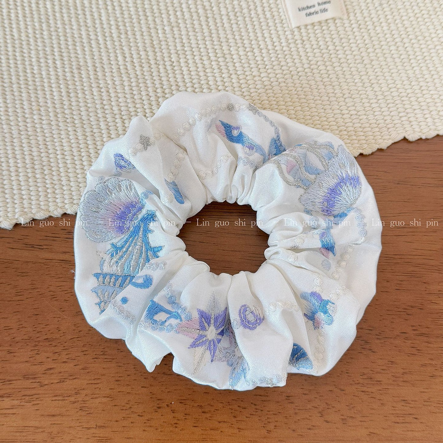 彈力繩大腸圈刺繡髮圈