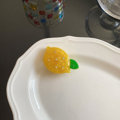 醋酸板材西瓜櫻桃髮夾