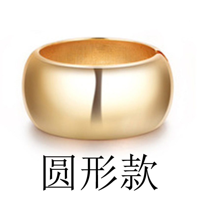 珍珠半開口手鐲