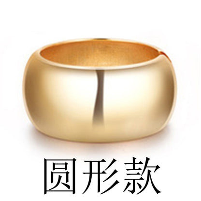 珍珠半開口手鐲