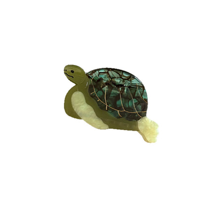 醋酸板材鯊魚夾－藍色小丑魚款細節｜https://igowo.tw/