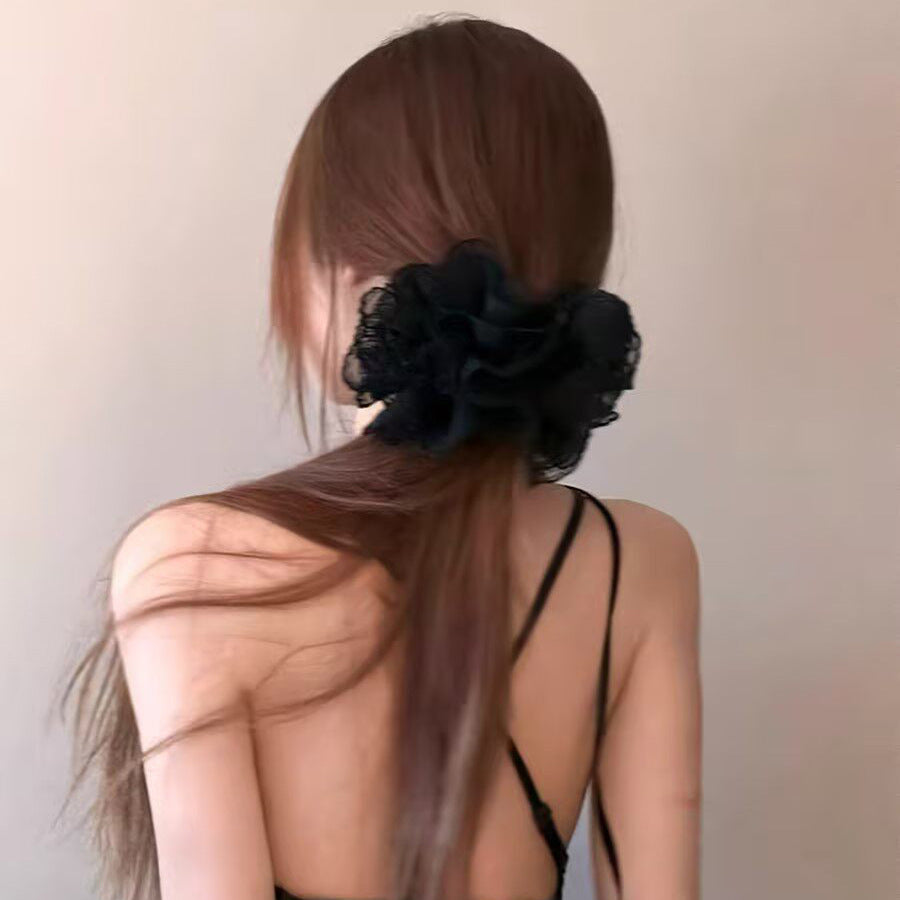 蕾絲簡約髮夾－商品主圖｜https://igowo.tw/
