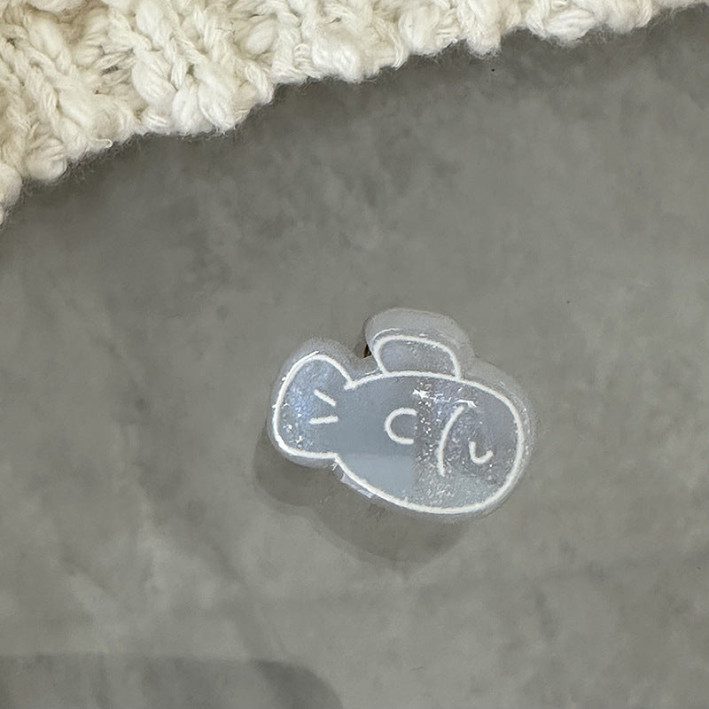 魚尾簡約鯊魚夾
