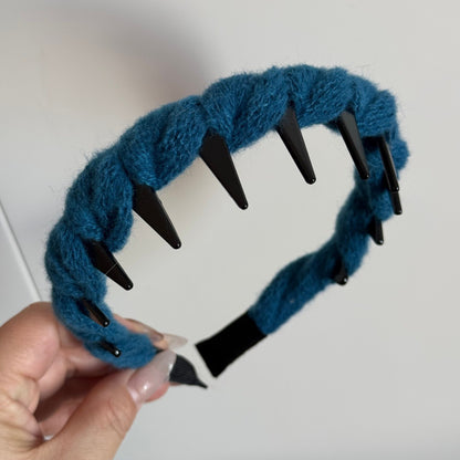 纏繞簡約髮箍－細節特寫6｜https://igowo.tw/