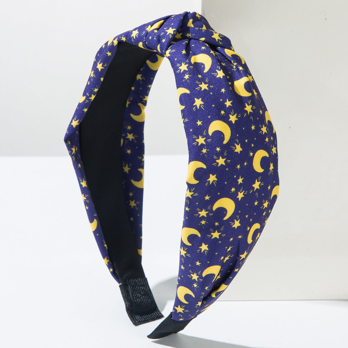 布面星星扭結簡約髮箍
