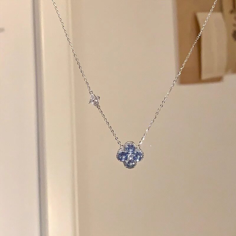 鋯石花朵項鍊