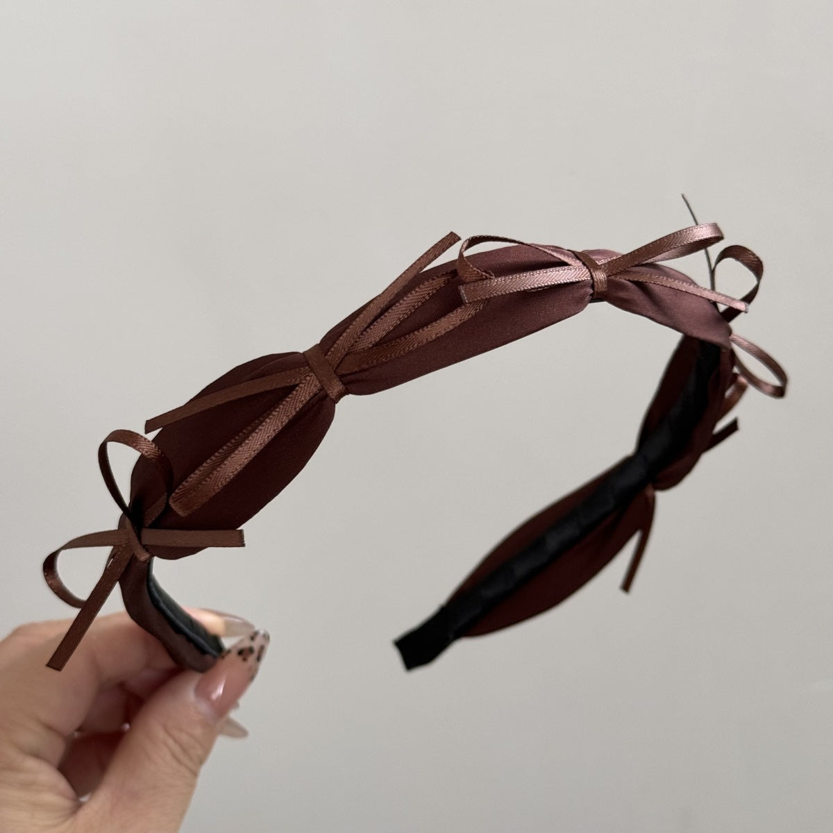 緞帶蝴蝶結髮箍
