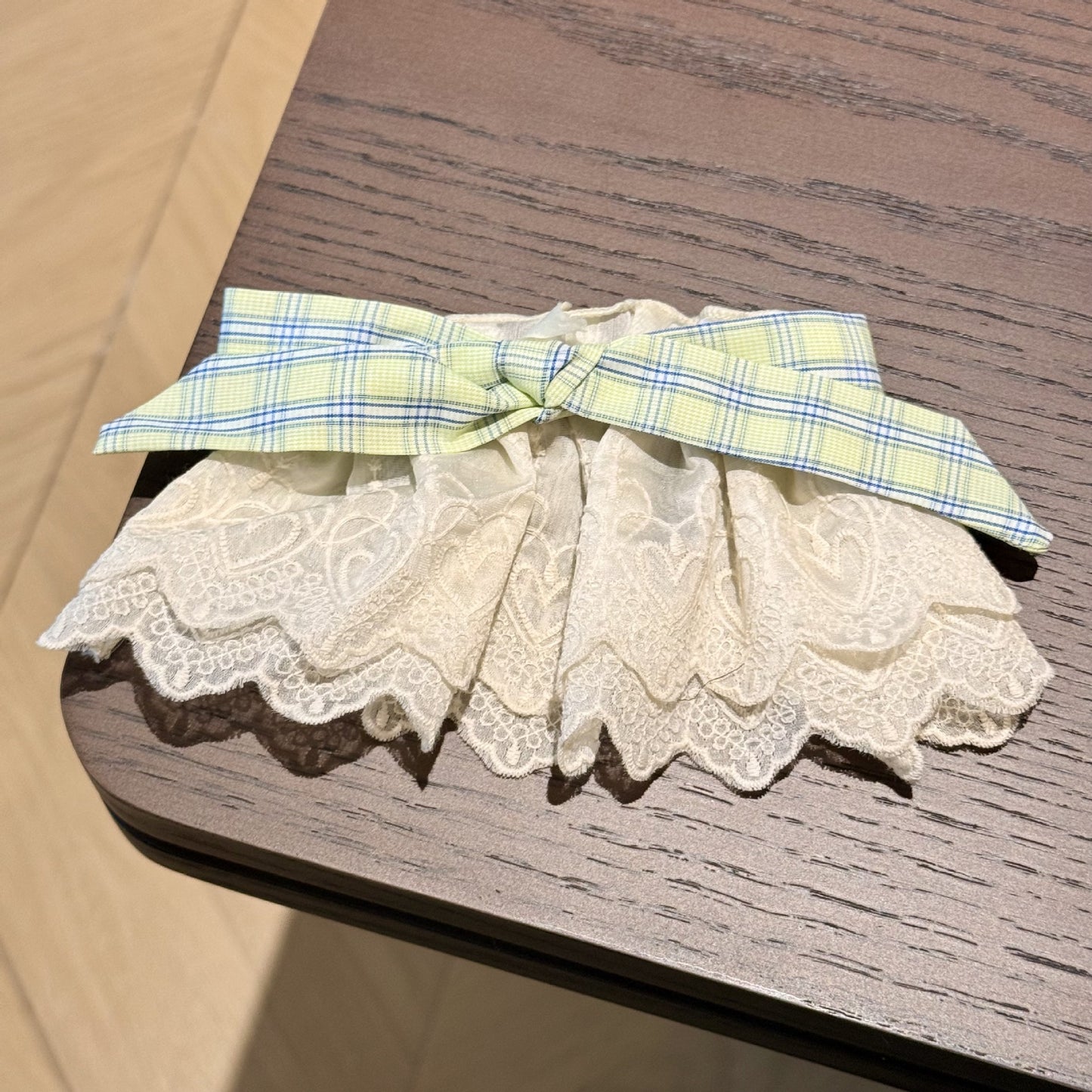 蕾絲蝴蝶結髮夾