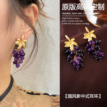 銀針復古耳環－細節特寫11｜https://igowo.tw/