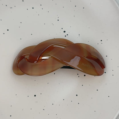 扭紋編織復古髮夾