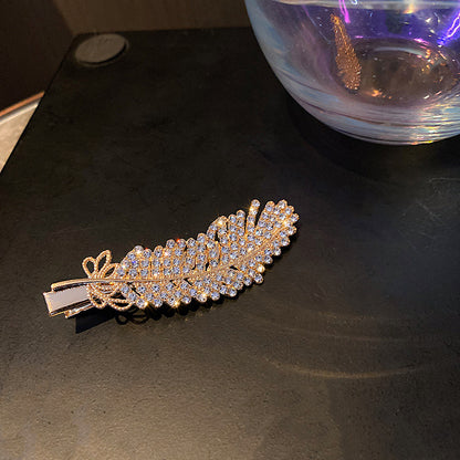 閃閃發光！y2k星星蝴蝶結發夾小巧精致高級感側邊劉海一字夾批發