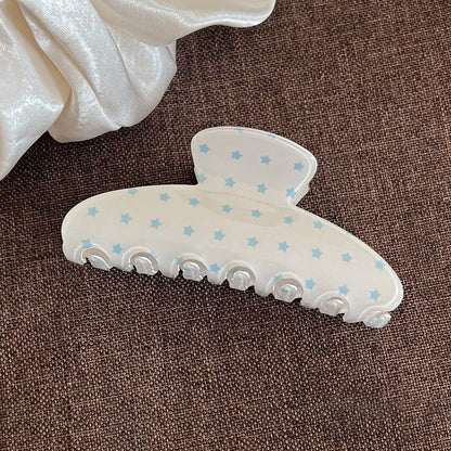 星星簡約鯊魚夾
