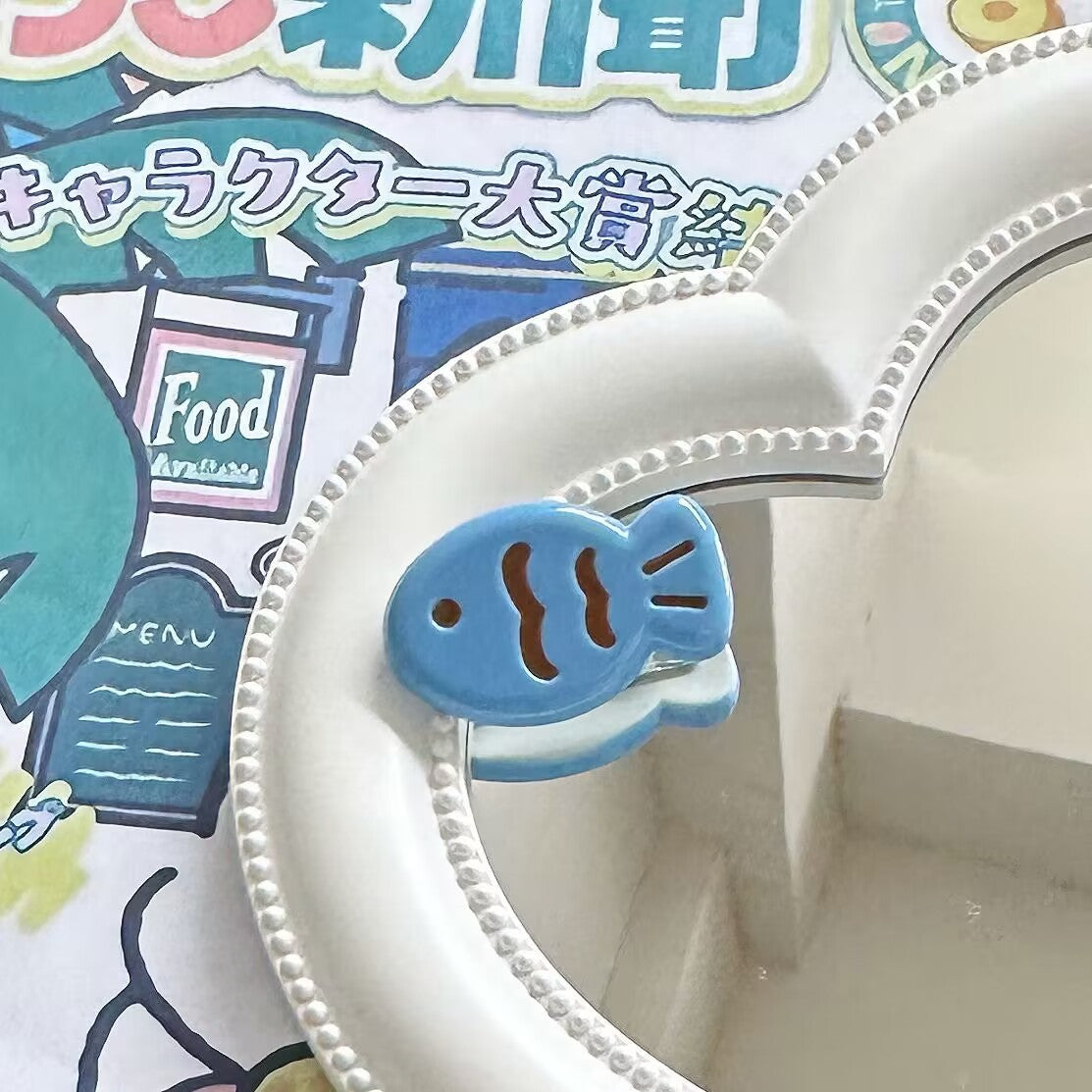 繽紛魚尾卡通髮夾
