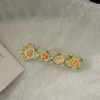 小熊貓咪髮夾